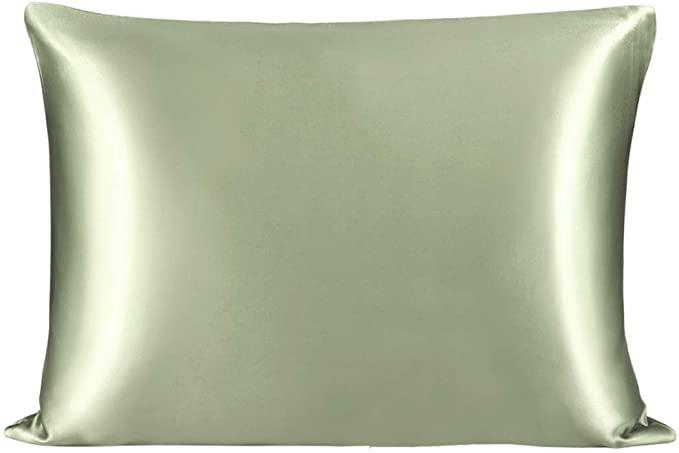 Sage Green Satin Pillowcase | Chrisy K Beauty